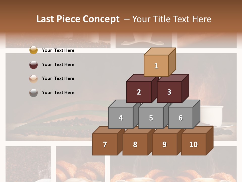 Aroma Cappuccino Breakfast PowerPoint Template