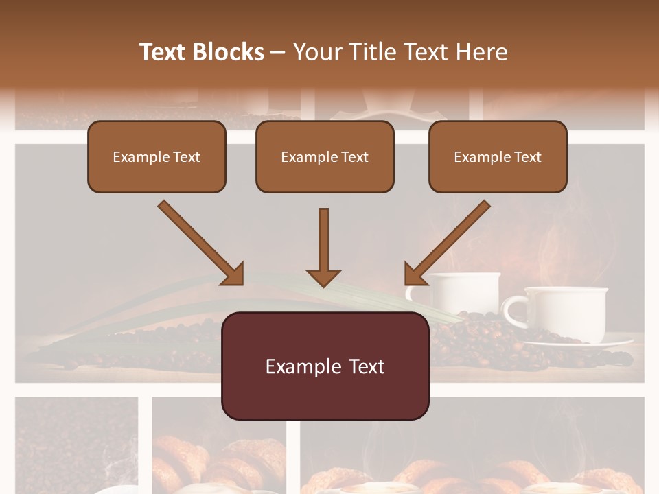Aroma Cappuccino Breakfast PowerPoint Template