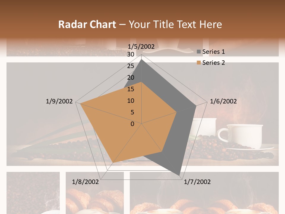 Aroma Cappuccino Breakfast PowerPoint Template