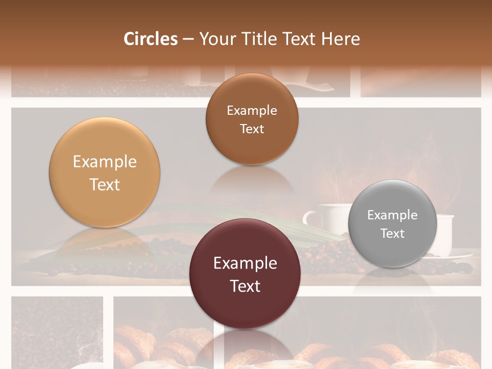 Aroma Cappuccino Breakfast PowerPoint Template