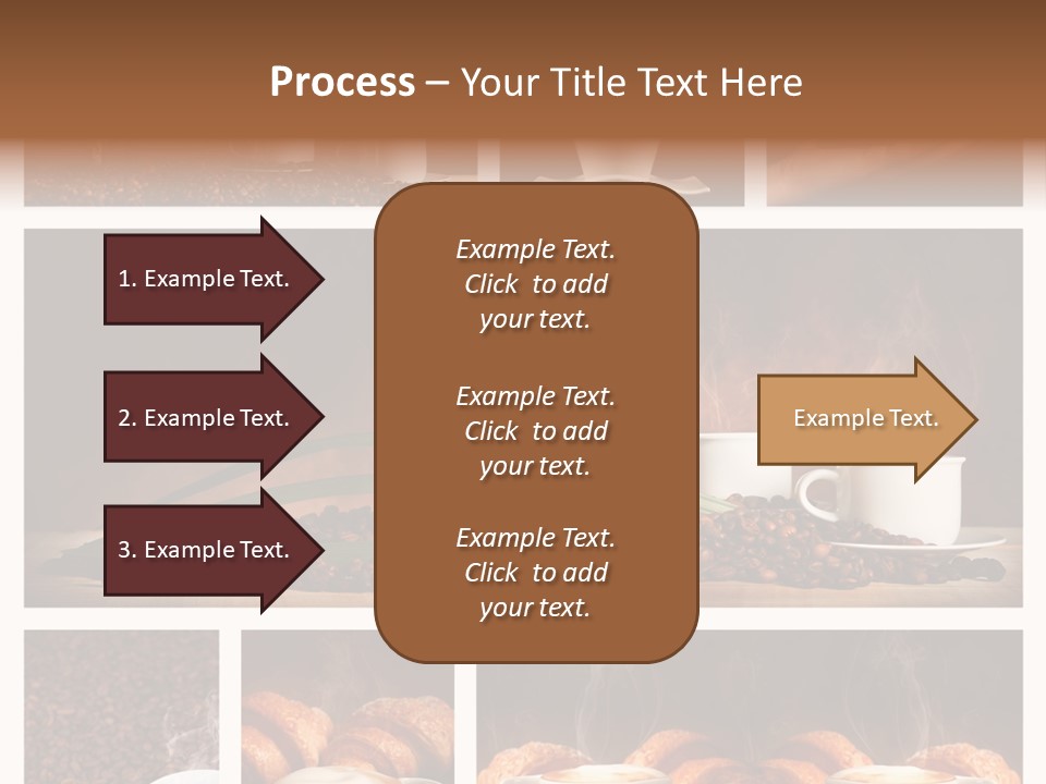 Aroma Cappuccino Breakfast PowerPoint Template
