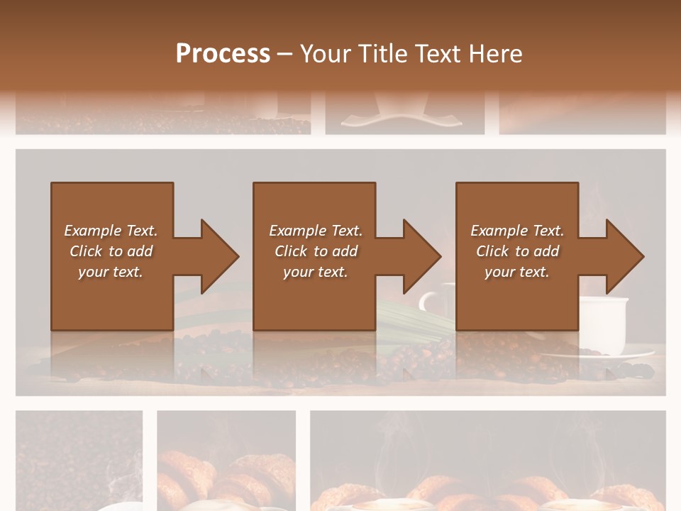 Aroma Cappuccino Breakfast PowerPoint Template