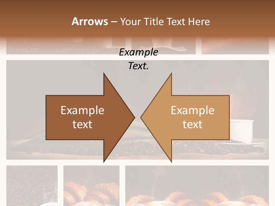 Aroma Cappuccino Breakfast PowerPoint Template