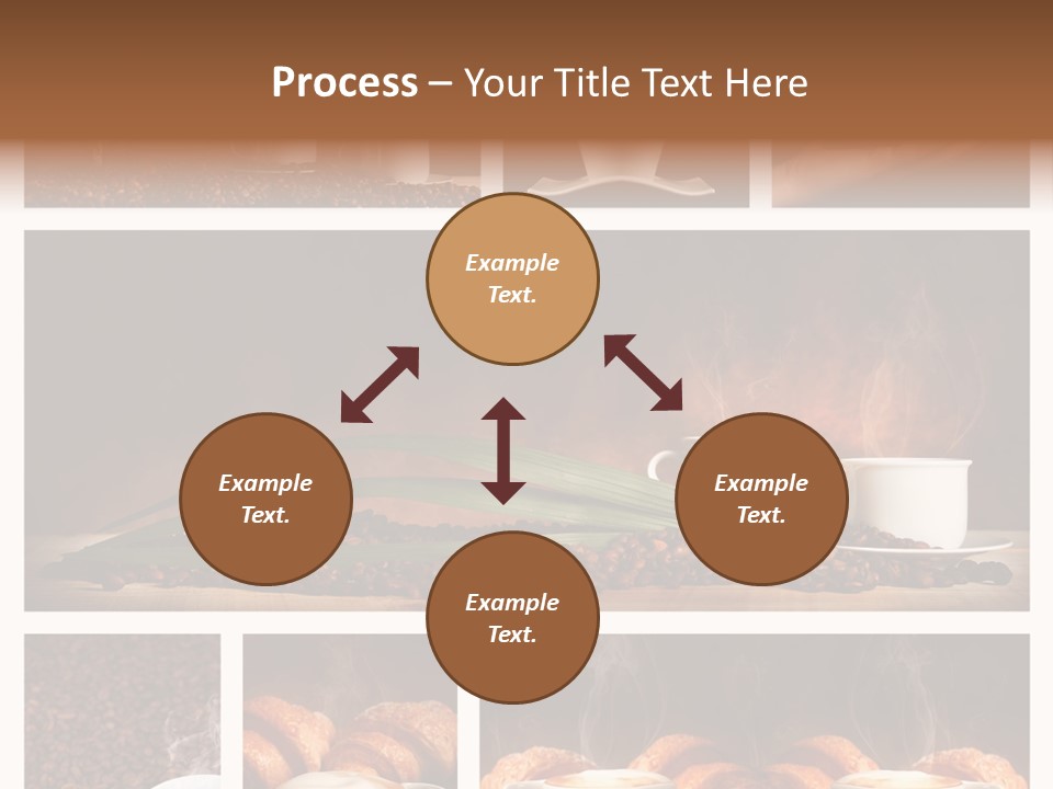 Aroma Cappuccino Breakfast PowerPoint Template