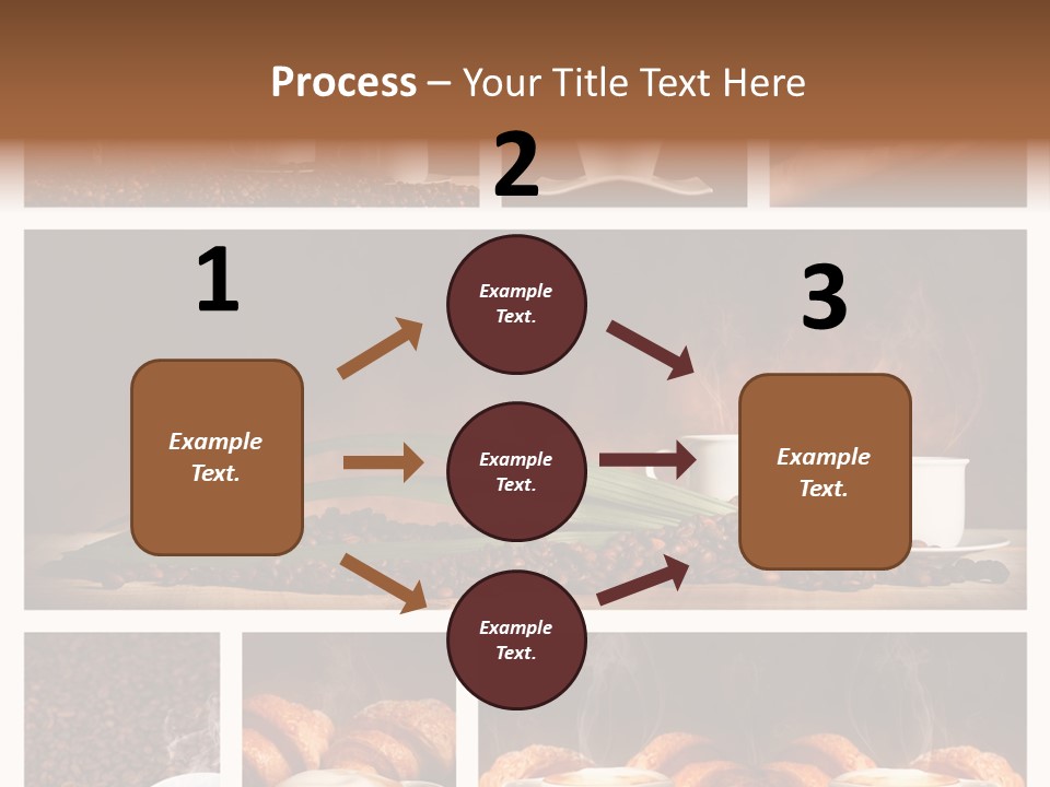 Aroma Cappuccino Breakfast PowerPoint Template