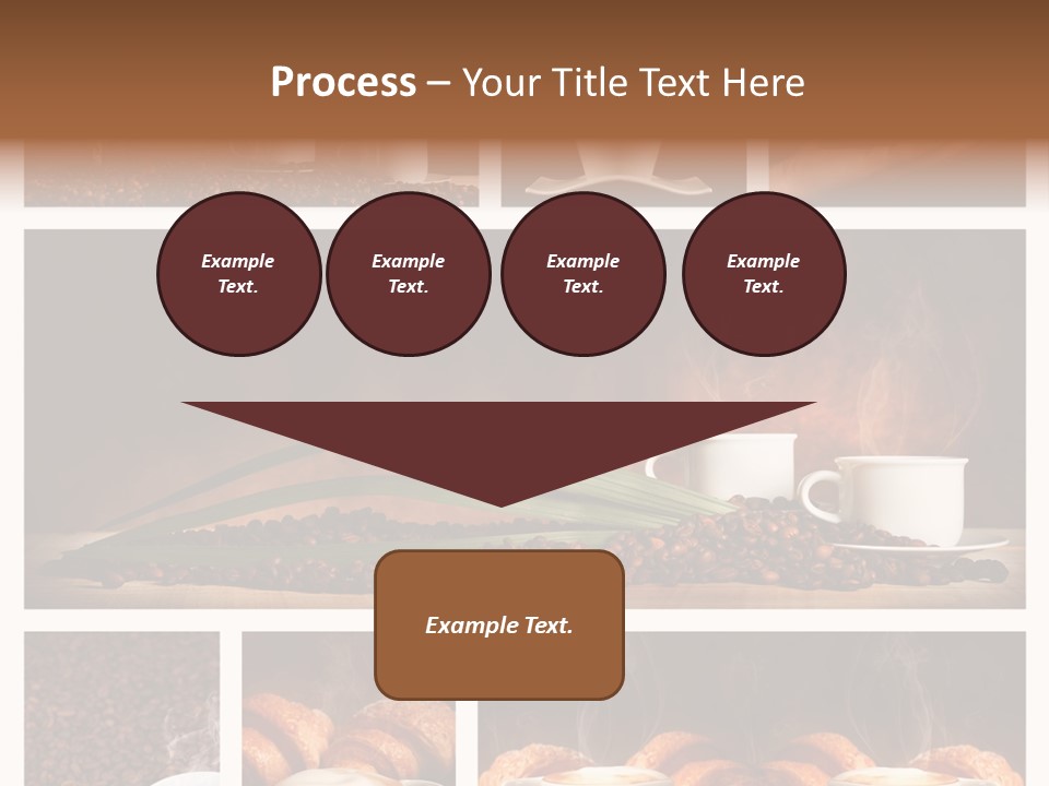 Aroma Cappuccino Breakfast PowerPoint Template