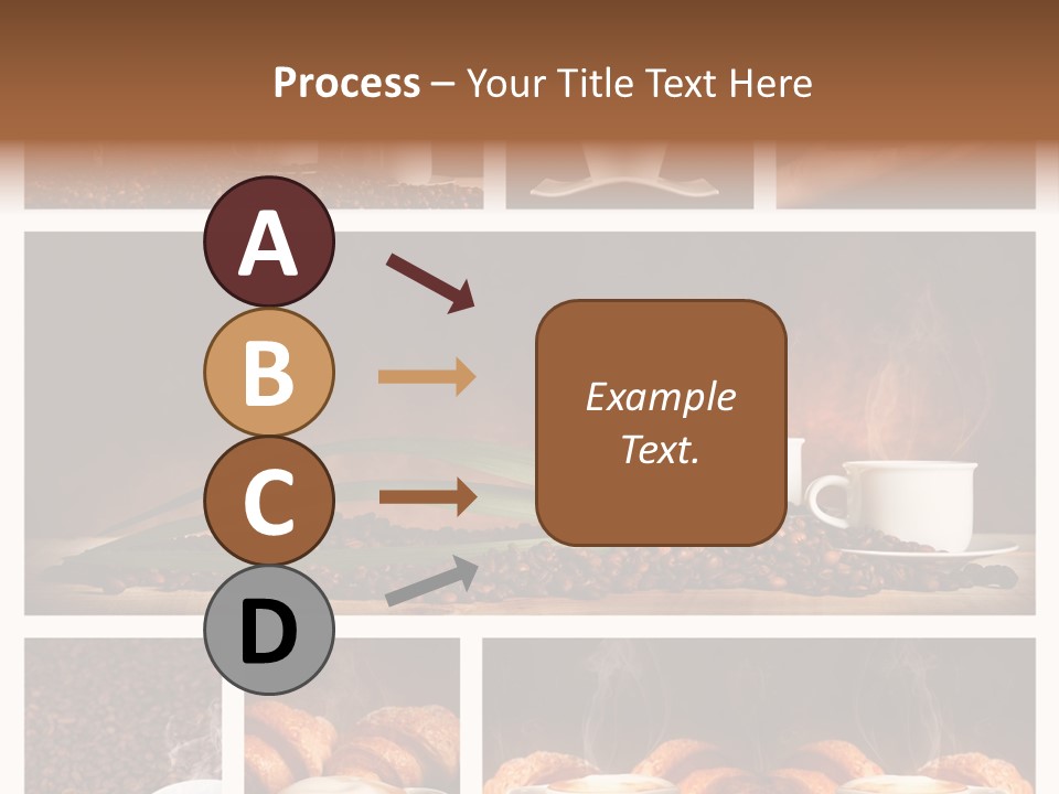 Aroma Cappuccino Breakfast PowerPoint Template