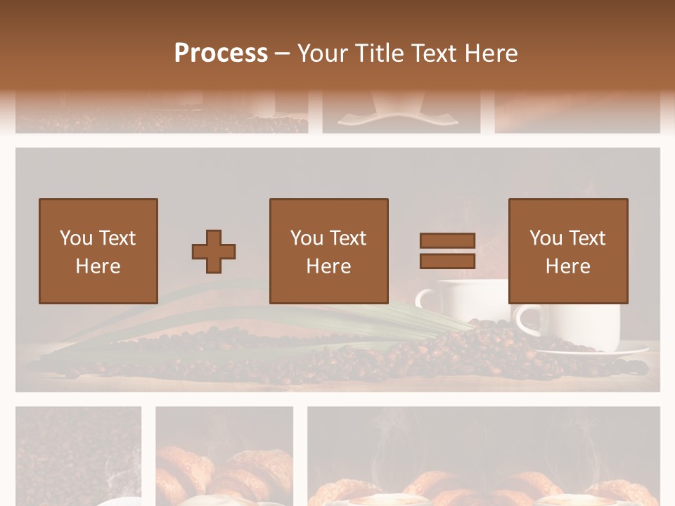 Aroma Cappuccino Breakfast PowerPoint Template