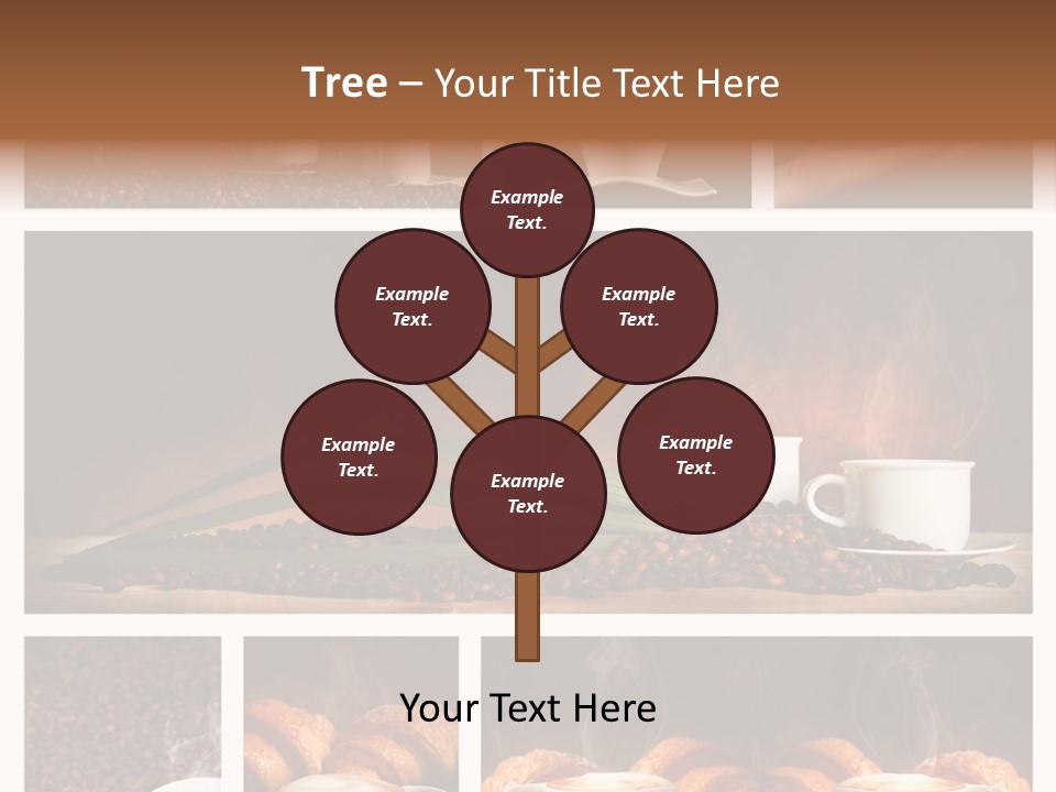 Aroma Cappuccino Breakfast PowerPoint Template