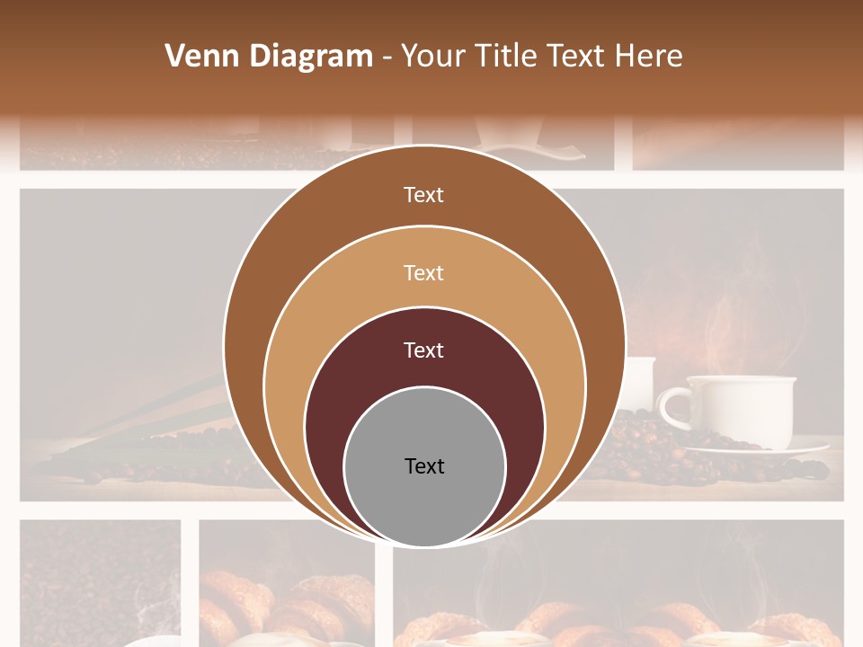 Aroma Cappuccino Breakfast PowerPoint Template