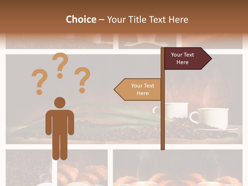 Aroma Cappuccino Breakfast PowerPoint Template