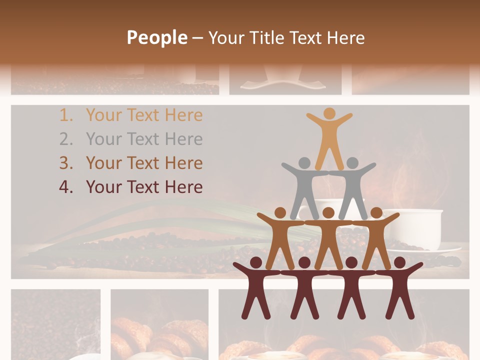 Aroma Cappuccino Breakfast PowerPoint Template