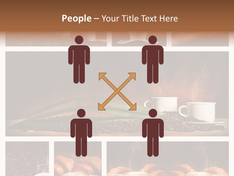 Aroma Cappuccino Breakfast PowerPoint Template