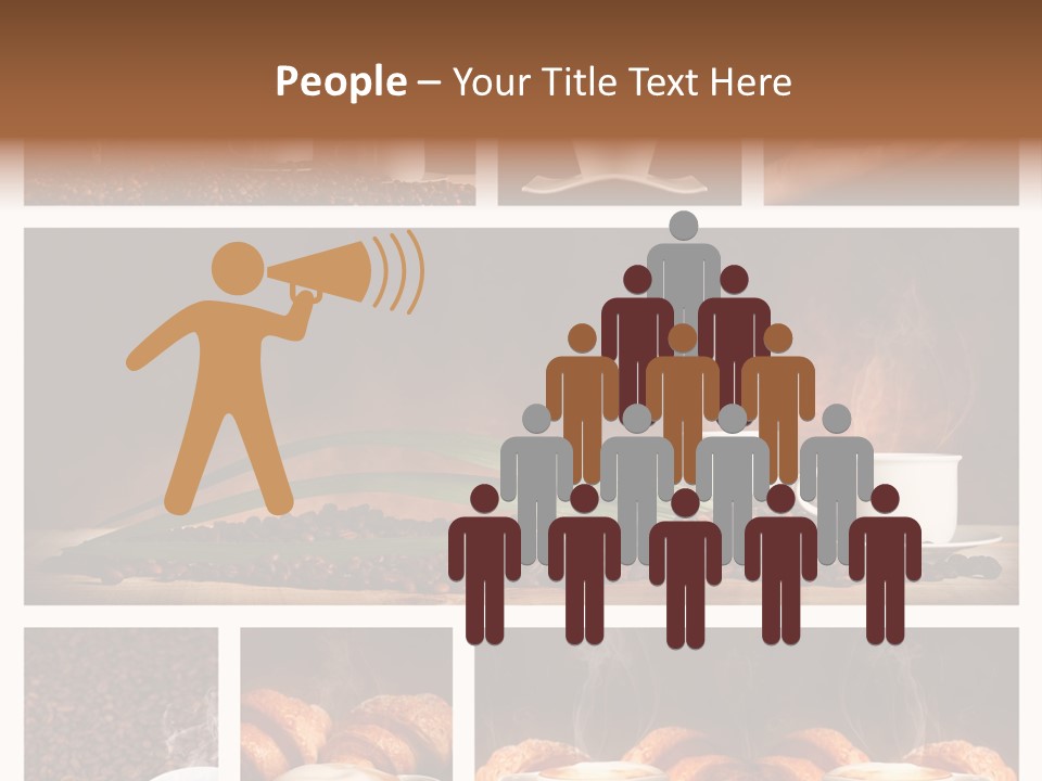 Aroma Cappuccino Breakfast PowerPoint Template