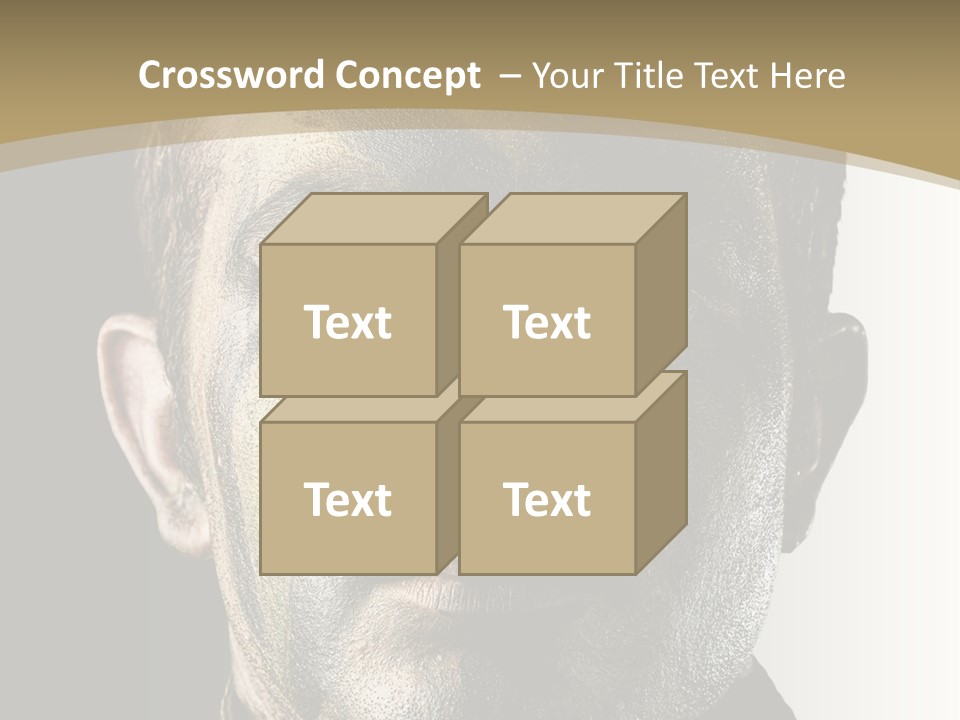 Conflict Person Handsome PowerPoint Template