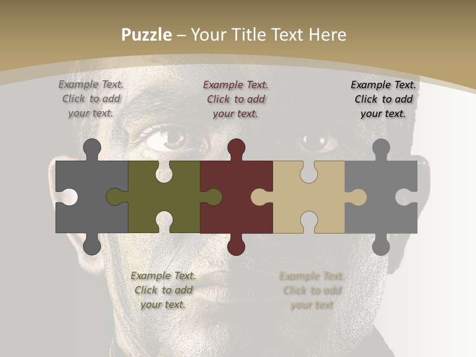 Conflict Person Handsome PowerPoint Template