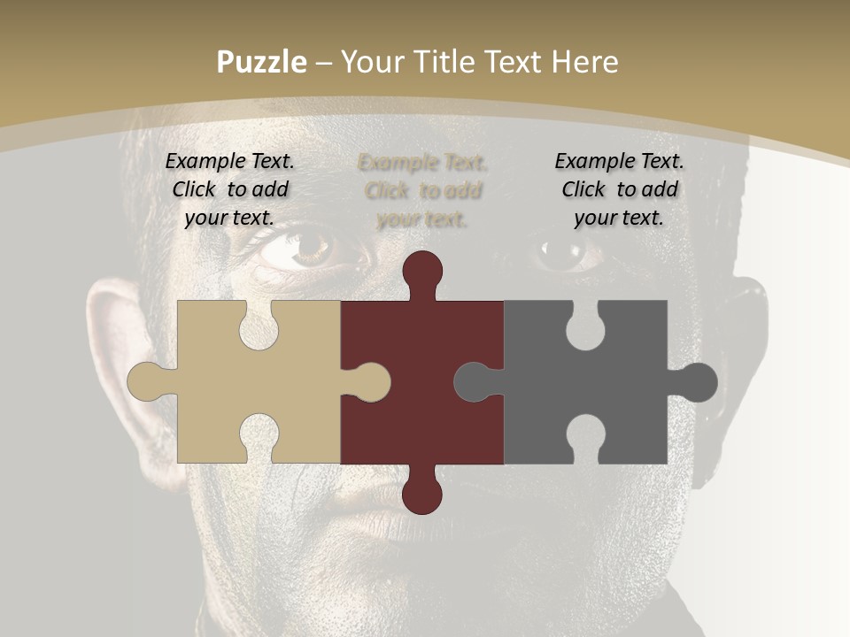 Conflict Person Handsome PowerPoint Template