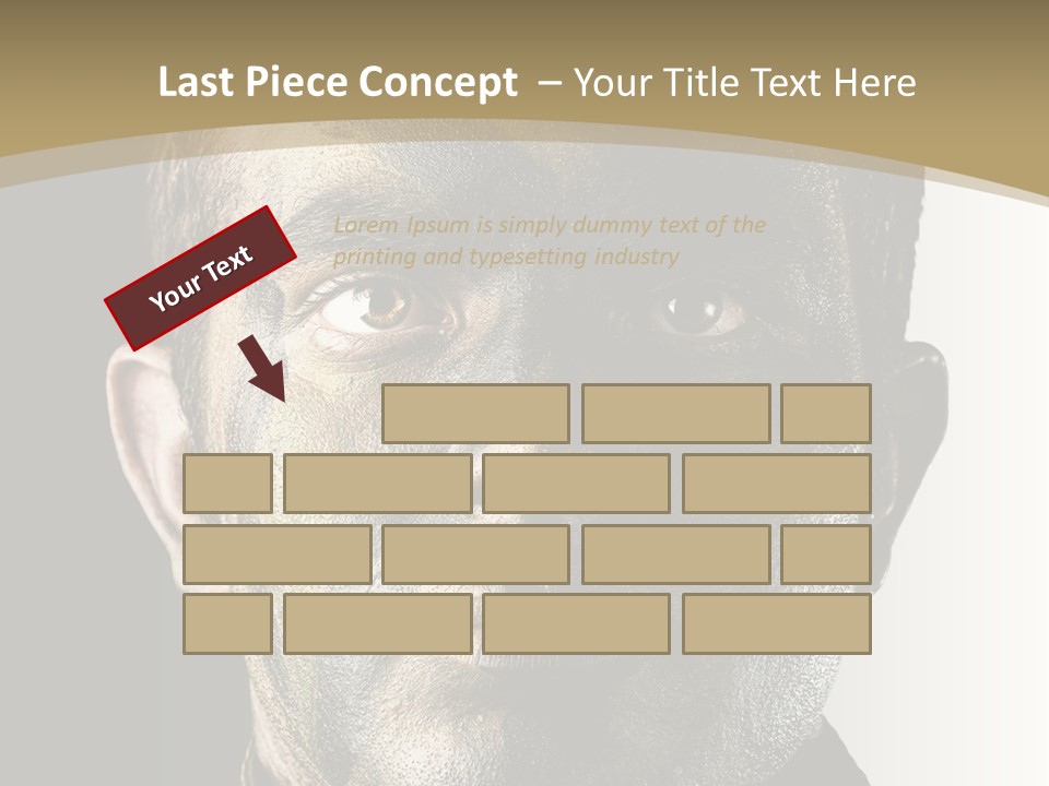 Conflict Person Handsome PowerPoint Template
