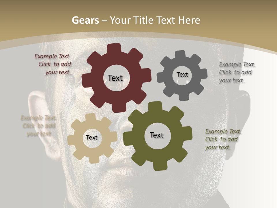 Conflict Person Handsome PowerPoint Template