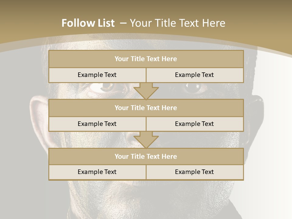 Conflict Person Handsome PowerPoint Template