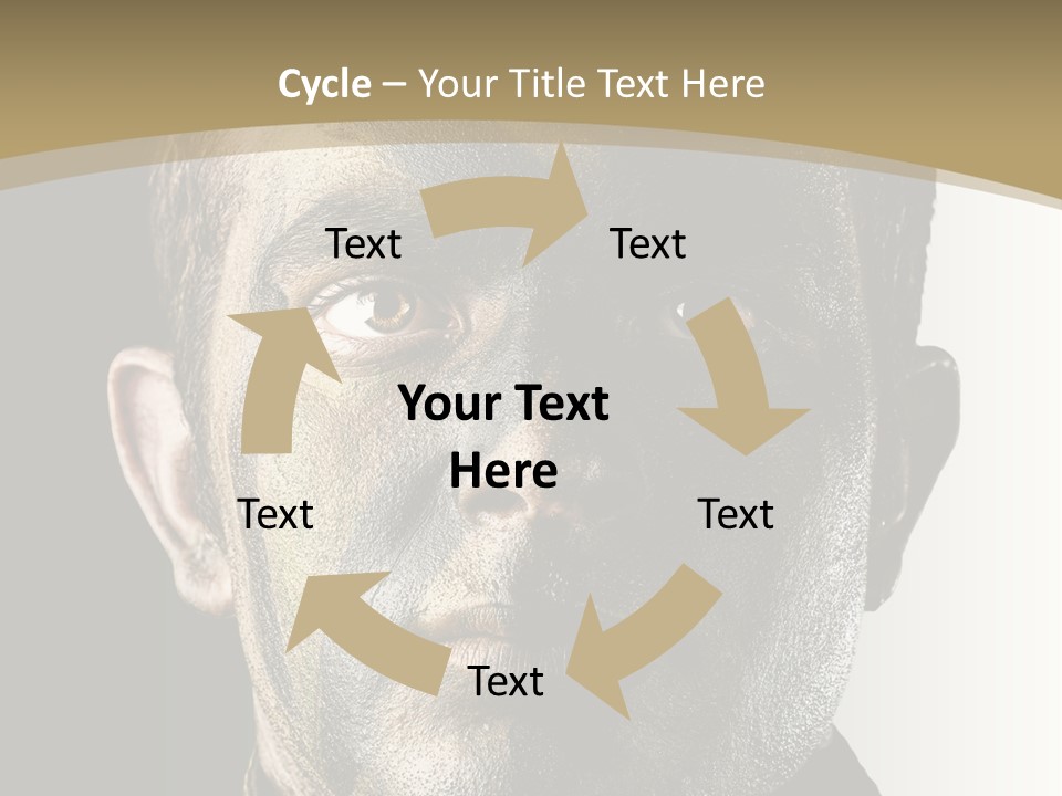 Conflict Person Handsome PowerPoint Template