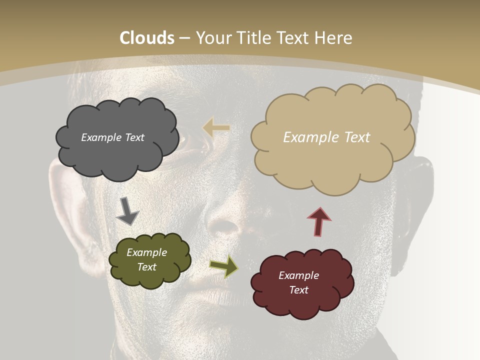 Conflict Person Handsome PowerPoint Template