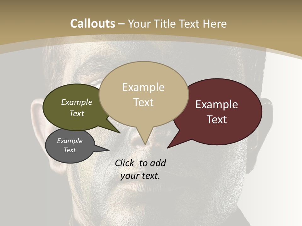 Conflict Person Handsome PowerPoint Template