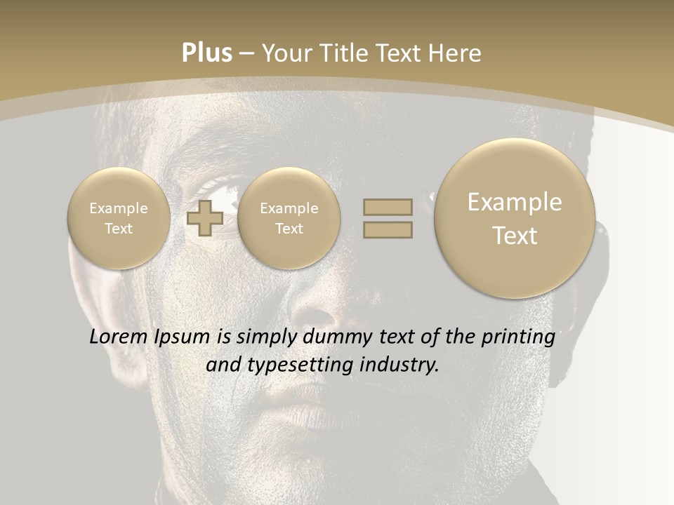 Conflict Person Handsome PowerPoint Template