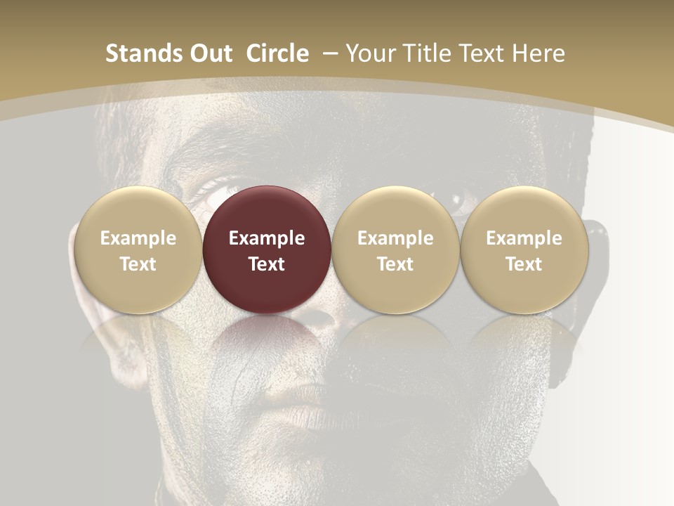 Conflict Person Handsome PowerPoint Template