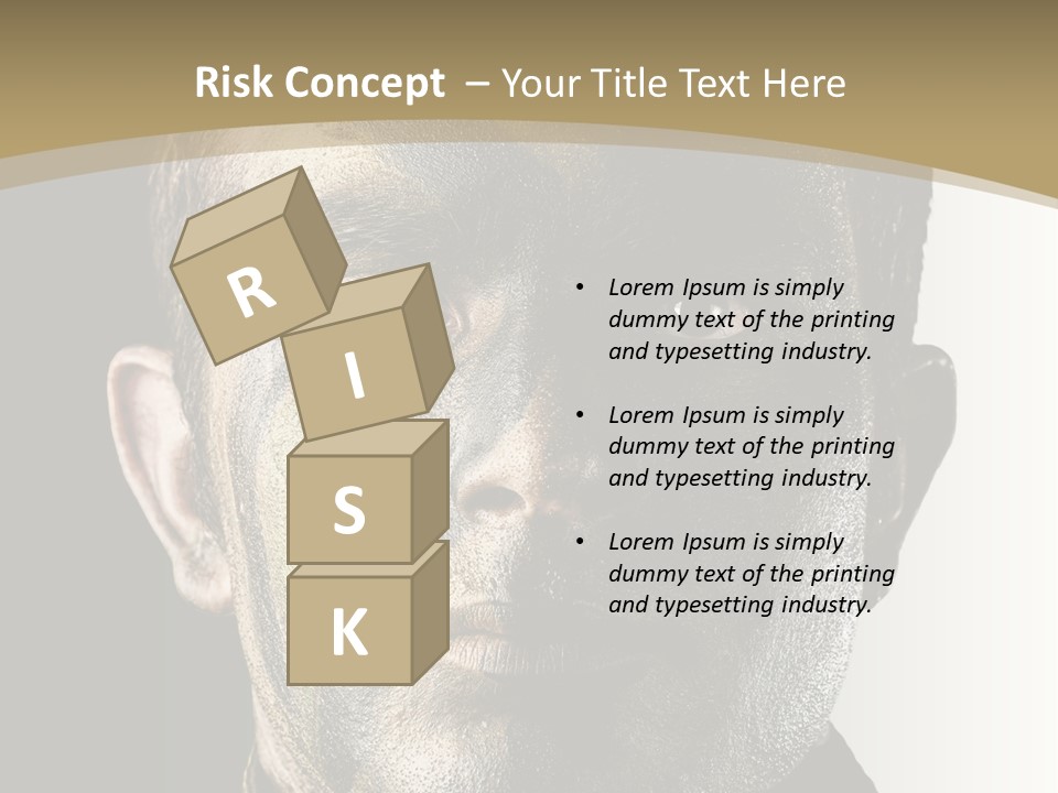 Conflict Person Handsome PowerPoint Template