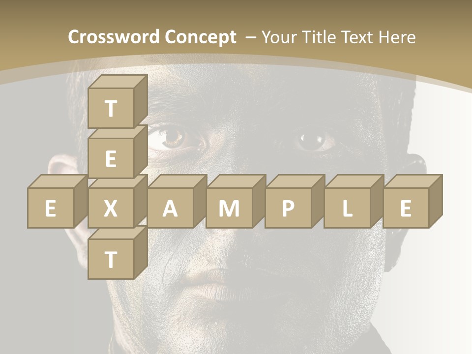 Conflict Person Handsome PowerPoint Template