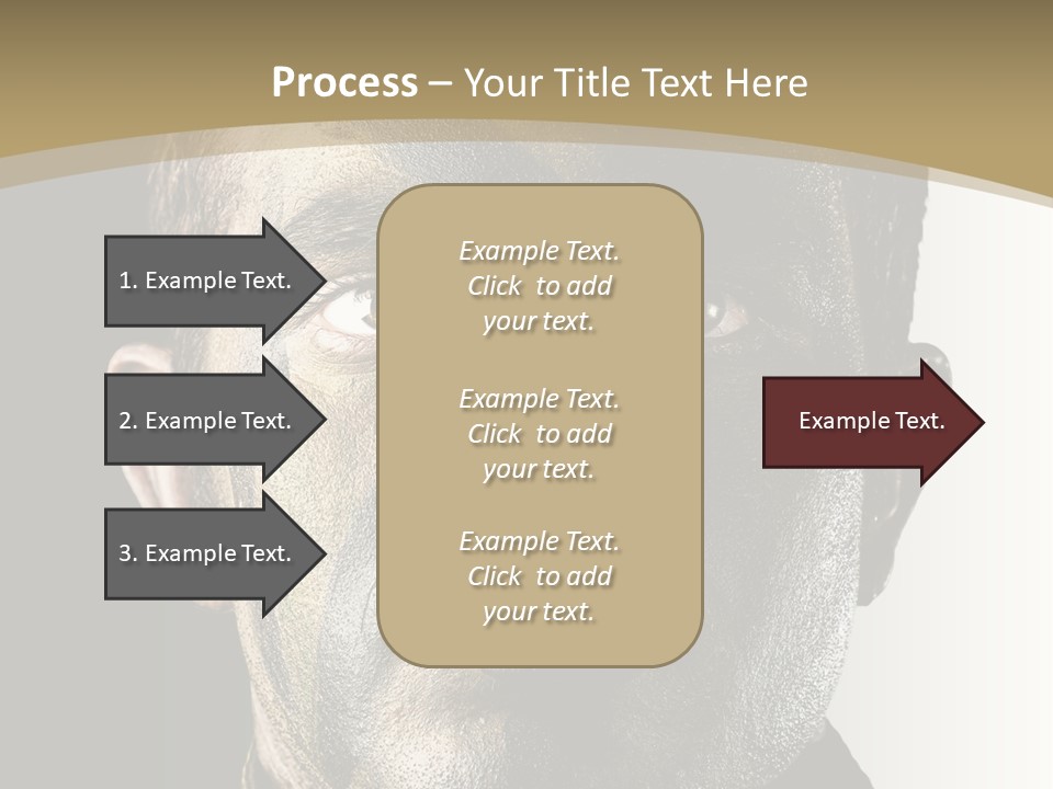 Conflict Person Handsome PowerPoint Template