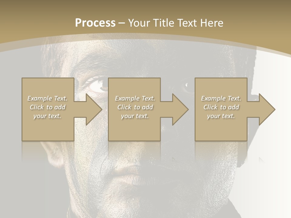 Conflict Person Handsome PowerPoint Template