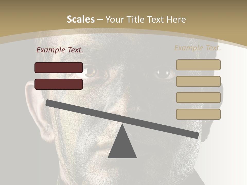 Conflict Person Handsome PowerPoint Template