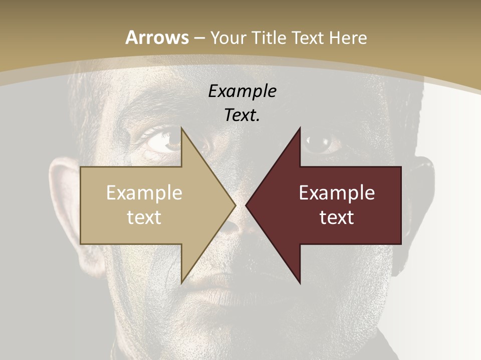 Conflict Person Handsome PowerPoint Template