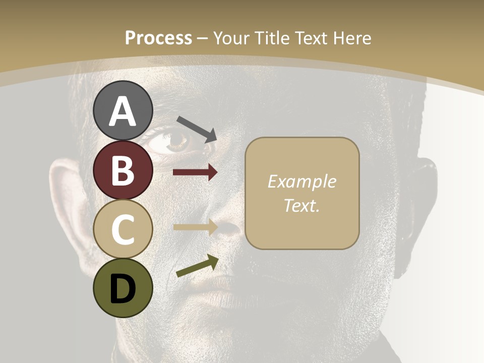 Conflict Person Handsome PowerPoint Template