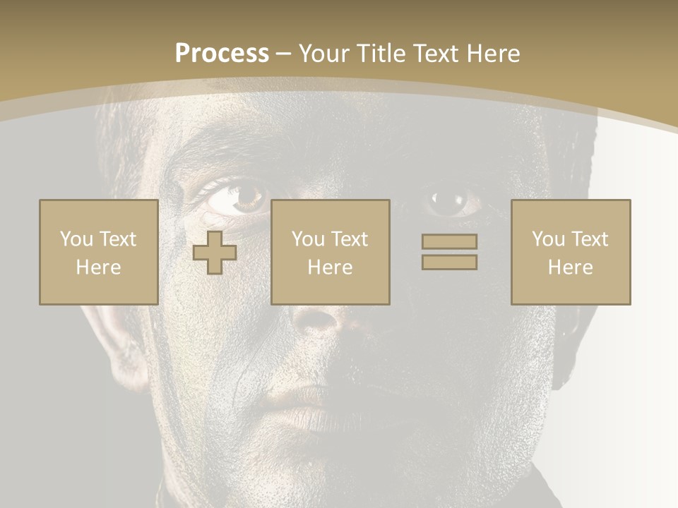 Conflict Person Handsome PowerPoint Template