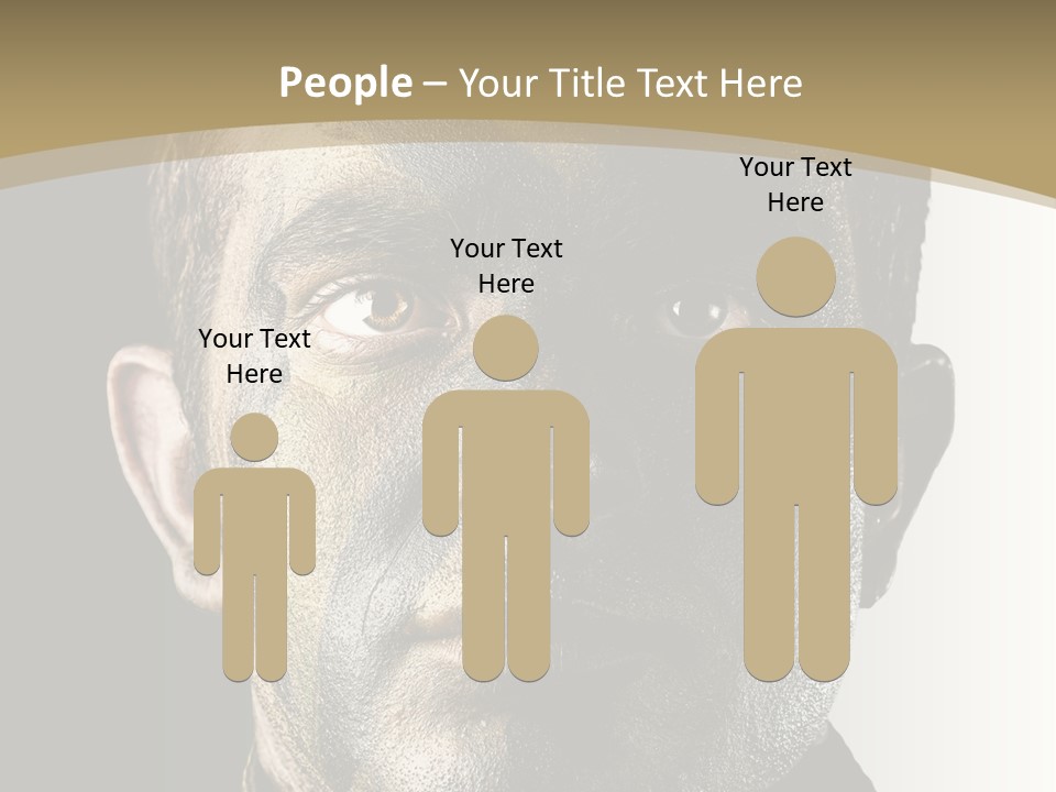 Conflict Person Handsome PowerPoint Template
