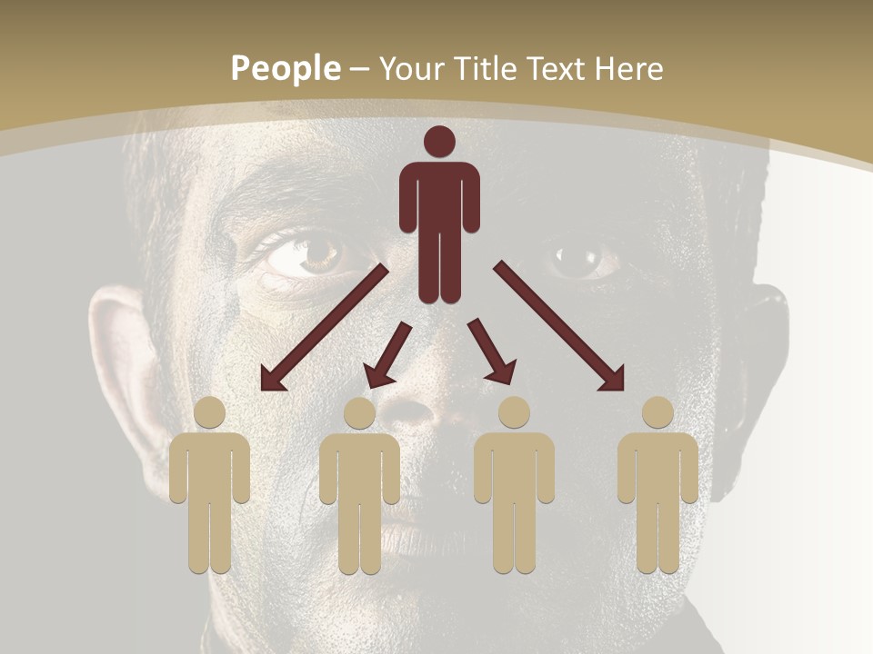 Conflict Person Handsome PowerPoint Template