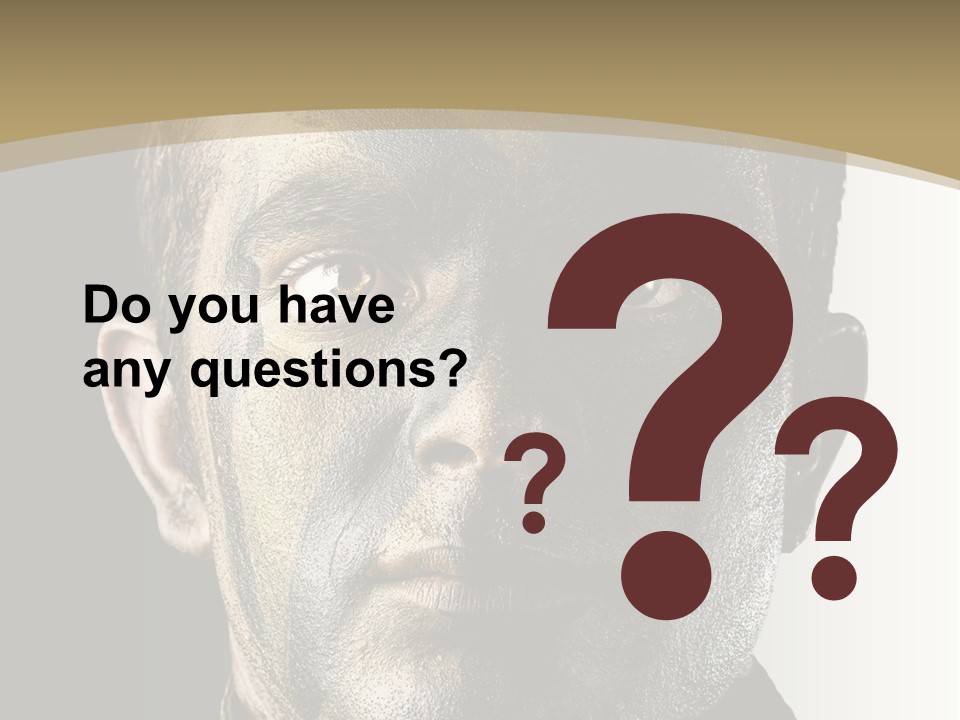 Conflict Person Handsome PowerPoint Template