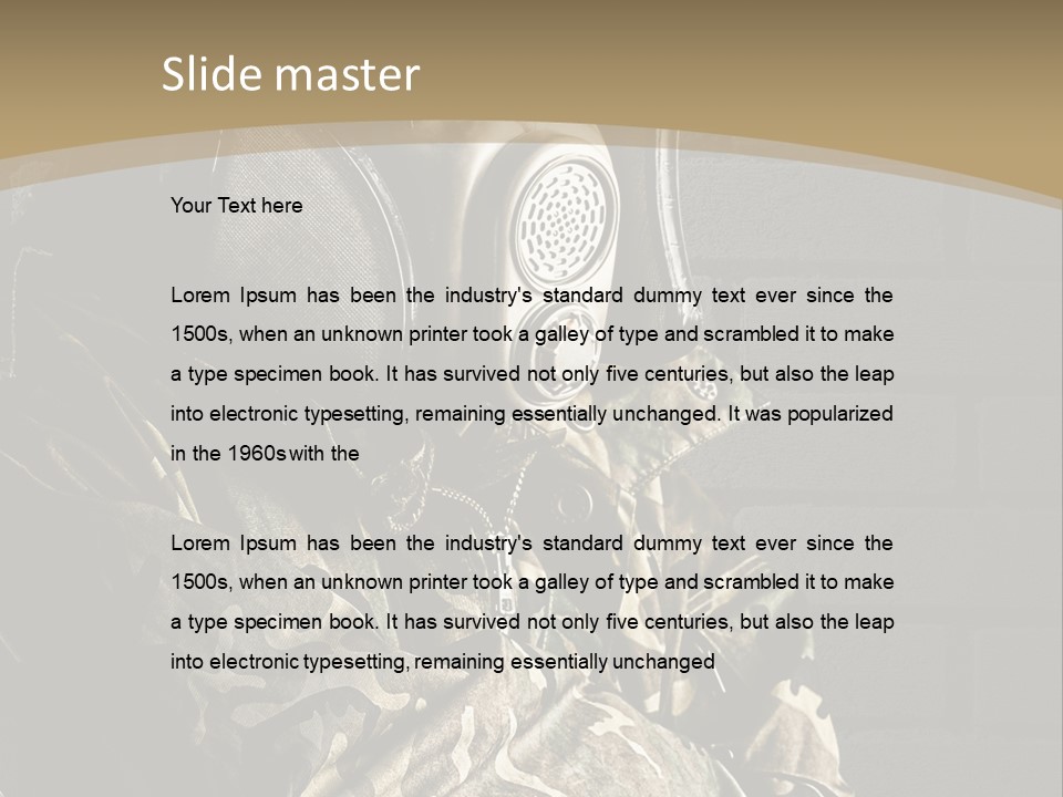 Antique Protection Vintage PowerPoint Template