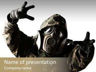 Hold Protective Protection PowerPoint Template
