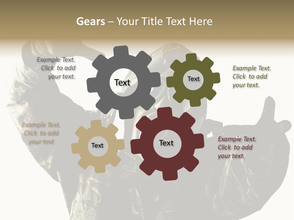 Hold Protective Protection PowerPoint Template