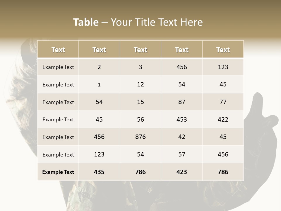 Hold Protective Protection PowerPoint Template