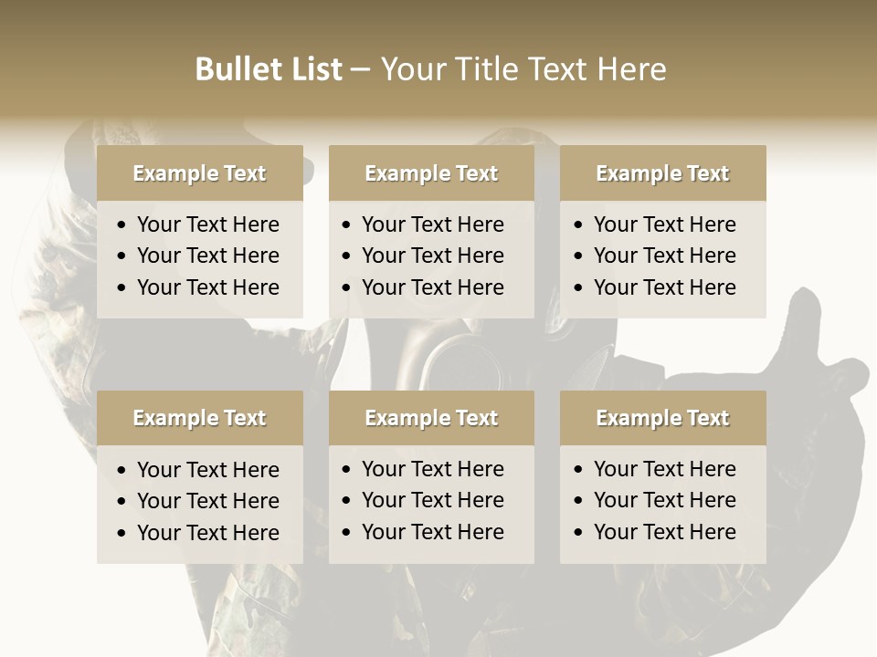 Hold Protective Protection PowerPoint Template