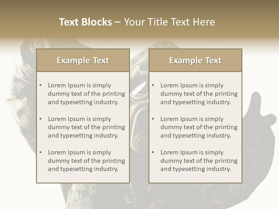 Hold Protective Protection PowerPoint Template