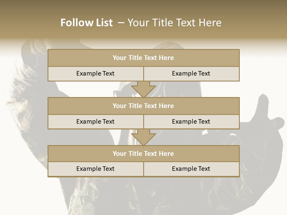 Hold Protective Protection PowerPoint Template