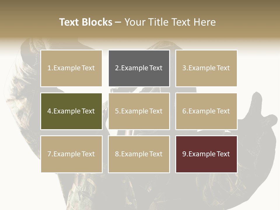 Hold Protective Protection PowerPoint Template