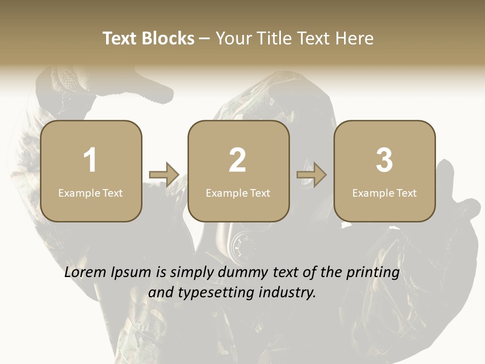 Hold Protective Protection PowerPoint Template