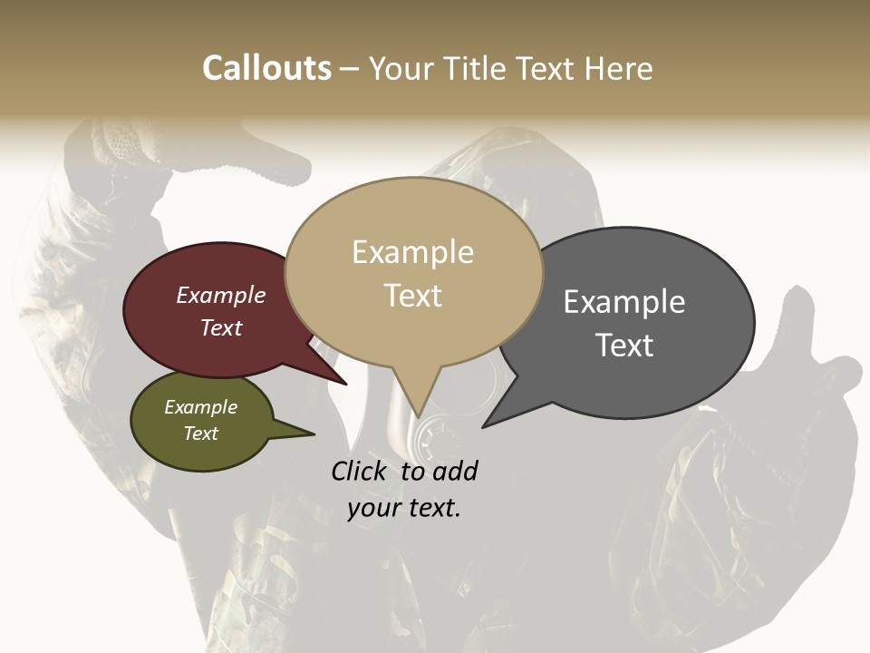 Hold Protective Protection PowerPoint Template